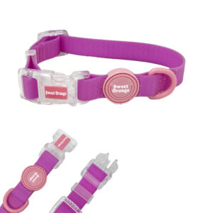 Easy To Clean Webbing Coated  Dog Collar