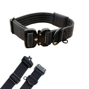 Heavy Duty Dog Collar With Airtag Pocket