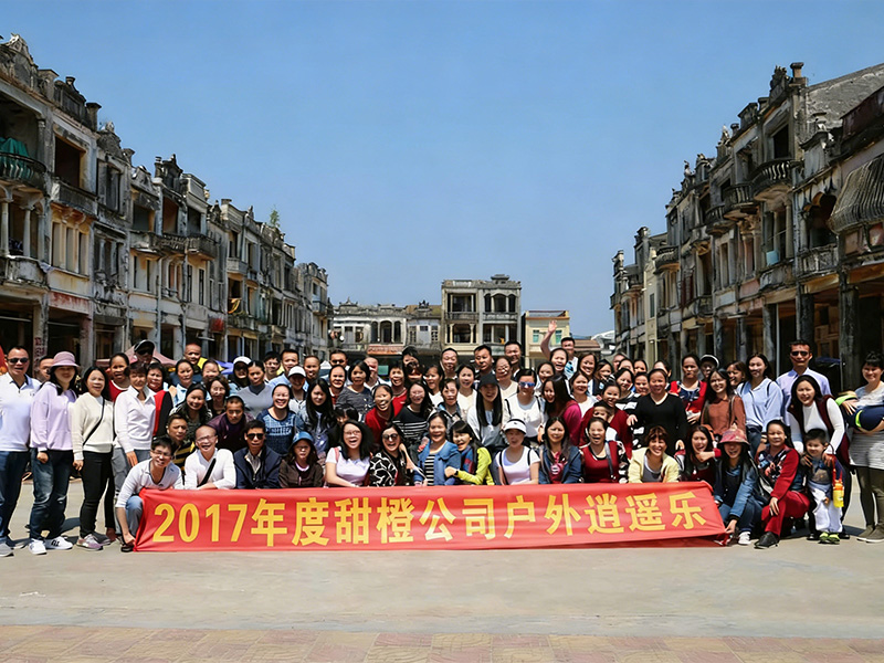 Sweet Orange dog collar factory team, professional pet products manufacturing team