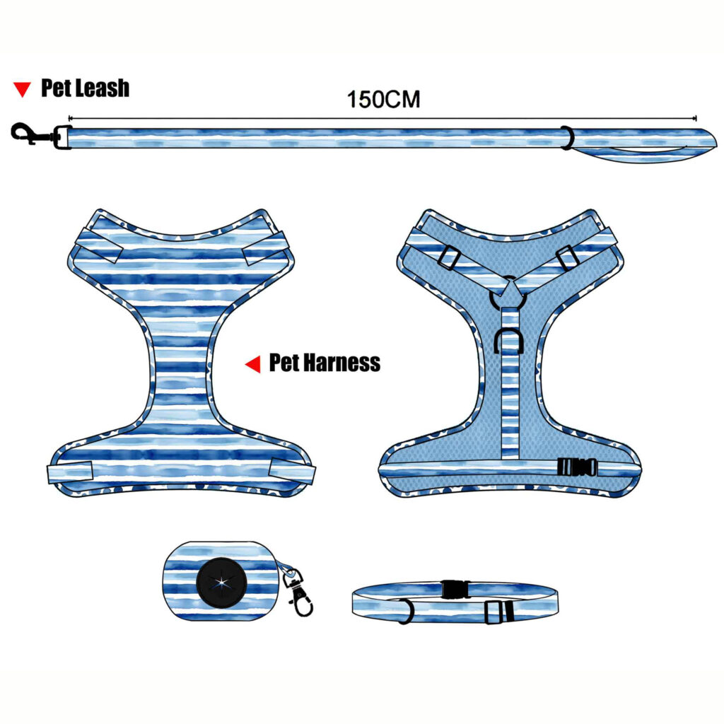 Custom dog collar mockup, free design template for pet products wholesale