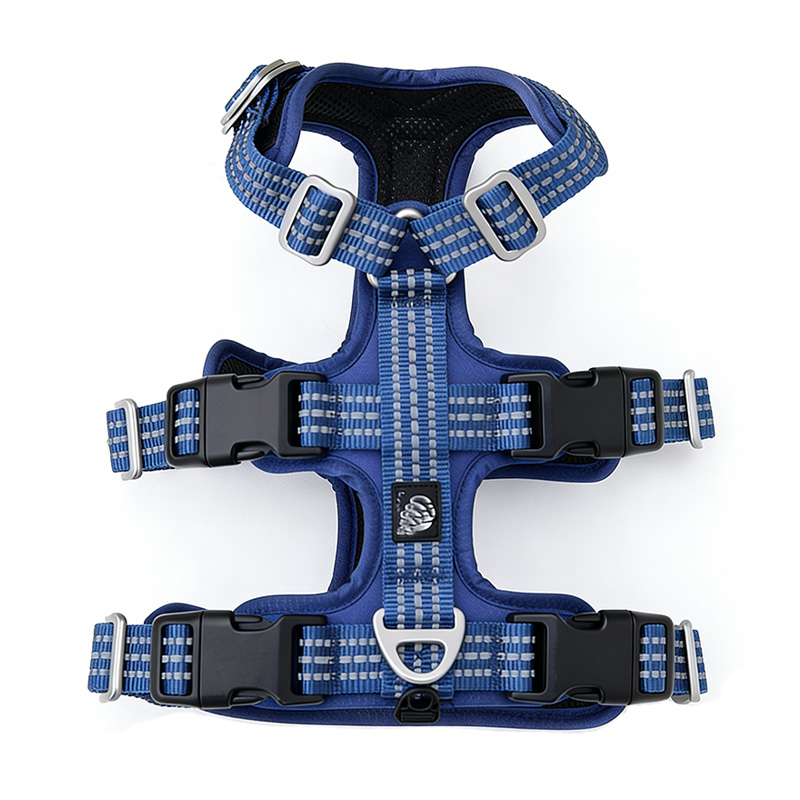 No-Pull Reflective Dog Harness, Adjustable Heavy-Duty Pet Harness with Padded Design, Custom Dog Harness Manufacturer