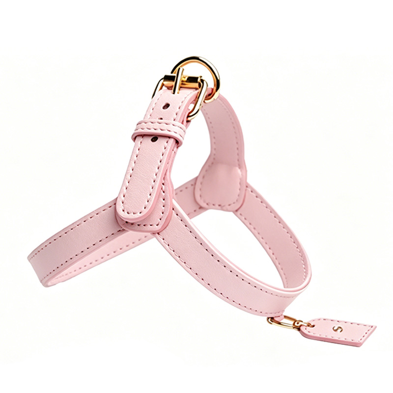 PU&Microfiber Leather Dog Harness