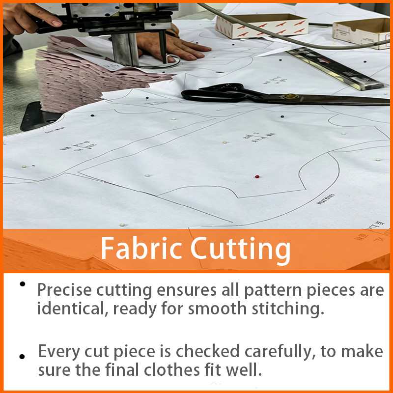 Dog clothes pattern pieces and cutting process